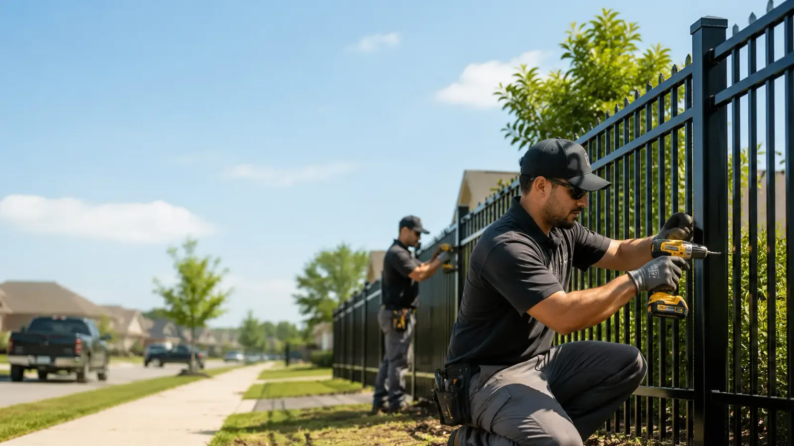 Metal Fence Installation in Lockport, NY